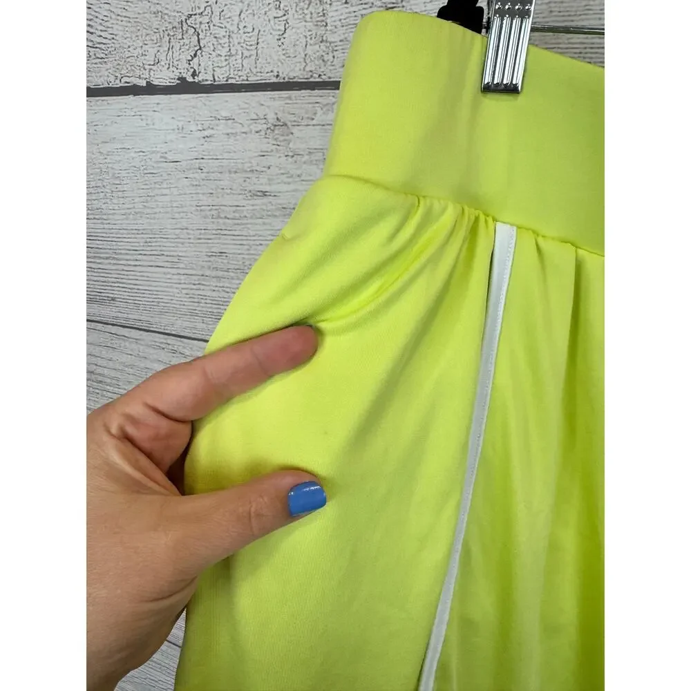 Livi Lane Bryant Active Plus Size Lime Green Sporty Skort Size 22/24